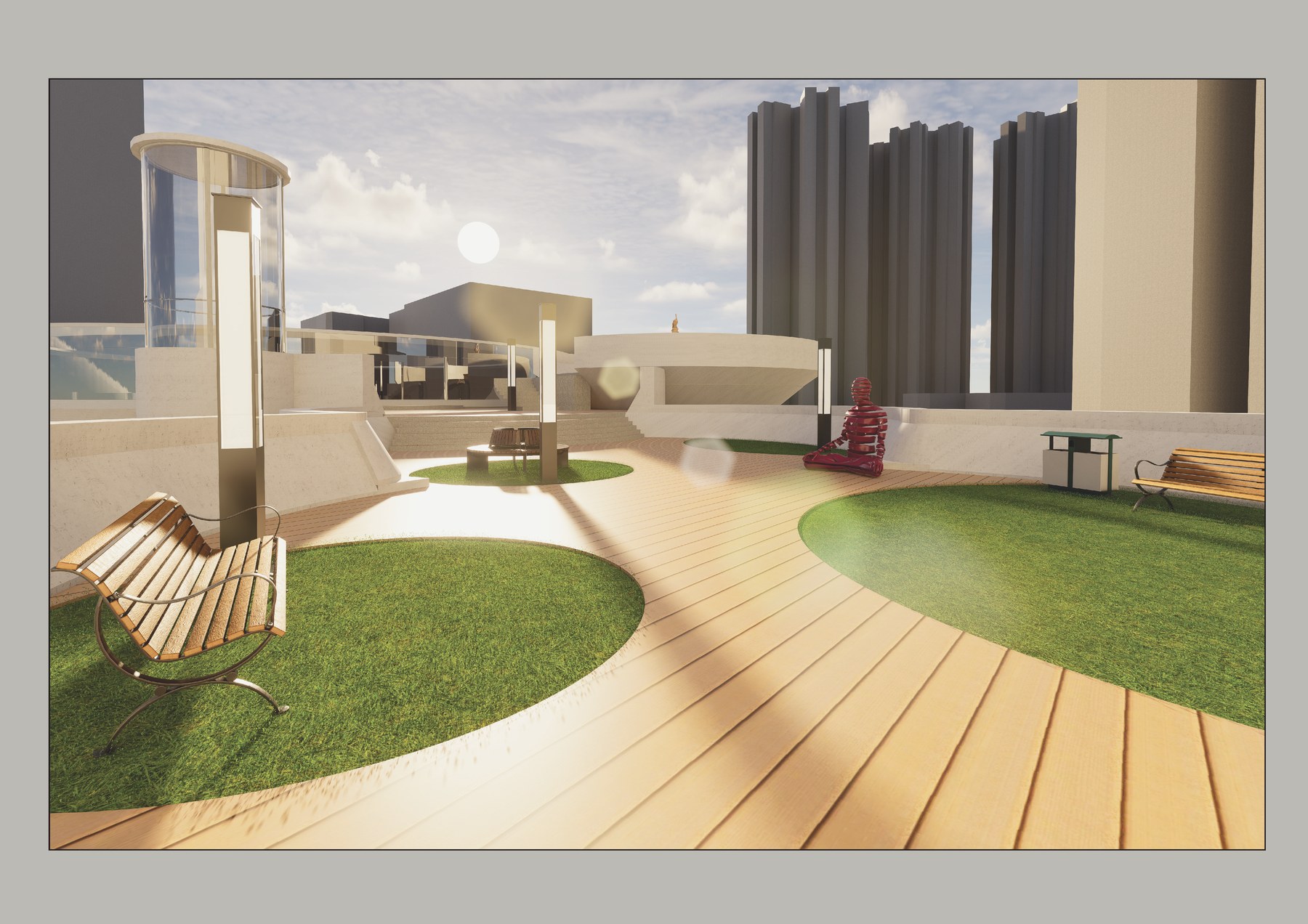 Y3 Sem 1 Portfolio — Roof Floor Rendering